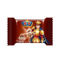 王子曲奇星巧克力味饼干办公休闲食品零食小吃单包85g*40包