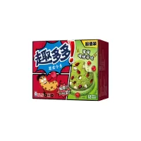亿滋 趣多多软式小点莓莓喝抹茶味320g经典曲奇饼干儿童零食