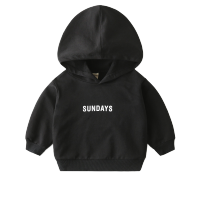 儿童连帽卫衣2020春季童装男童帽衫韩版宝宝字母百搭上衣