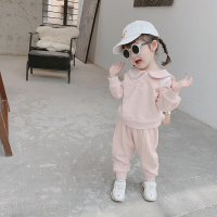 女宝宝秋装运动套装洋气舒适中小童2020新款休闲两件套秋