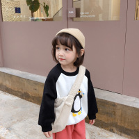 2019冬款儿童卫衣套头冬装男童女童卡通加绒加厚卫衣