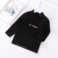 儿童打底衫长袖保暖秋冬新款男女童德绒高领T恤宝宝单件上衣童装