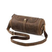 MVA 新款真皮男包复古疯马皮单肩包斜跨包男士牛皮包包1179