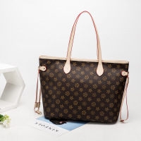 姿瑟2020秋冬女包insl欧美时尚托特包购物袋妈妈包老花单肩斜挎包包女