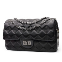 姿瑟包包女2020春夏新款时尚小香风奈儿女包菱格链条包单肩斜跨金字塔