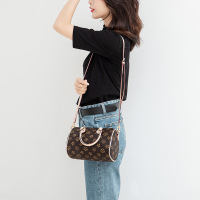 姿瑟 2020新款包包女百搭波士顿枕头包印花女包时尚单肩斜挎女士手提包