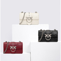 姿瑟2020新款压花飞鸟燕子包单肩斜挎包女包经典百搭印花包