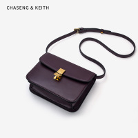 姿瑟包包女2020新款时尚单肩斜跨豆腐包潮流复古简约百搭女包pu女包