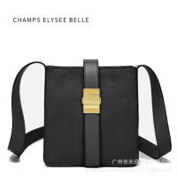 姿瑟包包冬季新款时尚单肩斜挎托特包大容量磨砂水桶潮流女包