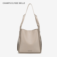 姿瑟大包包女2020欧美时尚复古子母包大容量单肩水桶包简约休闲斜挎包