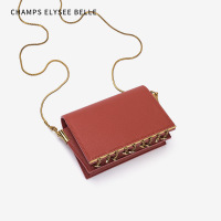 姿瑟包包女2020春季小CK新款链条包流苏吊坠单肩斜挎小方包