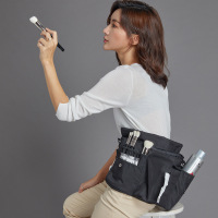 姿瑟新款剧组跟妆化妆包户外活动多功能帆布随身化妆工具收纳便携腰包