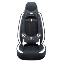 全包围汽车座套四季通用坐垫卡通座椅套夏天冰丝座垫夏季透气凉垫
