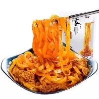 【拍5袋24.9】秦圣 擀面皮 白酸辣味300gx1袋 凉皮速食秦圣陕西宝鸡岐山特产西安名小吃面筋真空袋装