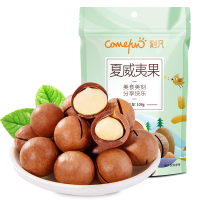 [满199减120元]刻凡(Cafine) [夏威夷果奶油味108g*1袋]散装新货干果炒货休闲小吃坚果零食