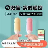 羞羞哒震震蛋迷你震动棒女用自慰器异地远程手机无线遥控跳蛋外出隐形穿戴内裤学生振动棒女性系列电动按摩器性玩具成人情趣用品