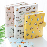 手账本创意韩国可爱超萌个性女笔记本子记事本少女心文艺精致小清新手帐本简约大学生用随身便携小号日记本厚