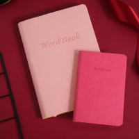随身简约单词积累本文艺少女心小清新迷你口袋本德日韩法英语小本子考研便携背英文A7笔记本加厚A5词汇记事本