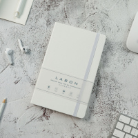 文具 笔记本子定制可印Logo记事本商务订做内页方格本女手账本简约ins风日系日记本空白文艺摘抄本