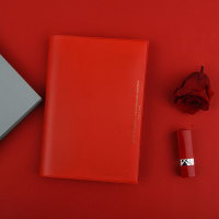 单向书衣口红系列小16开32开a5手帐书衣文艺简约手工书皮