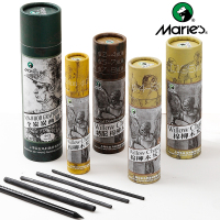 棉柳木炭条素描碳棒马力炭笔碳笔工具美术用品绘画批发木碳条 设计打型用炭精条