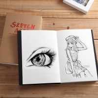 【苏宁好货】简约笔记本复古素描本外出写生空白速写本涂鸦本手绘本随身记事本美术专业绘画本成人个性厚画画本