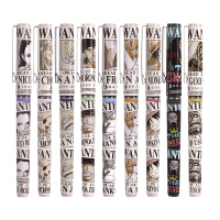 限定航海王直液式速干中性笔海贼路飞海盗乔巴索隆ARP41810黑