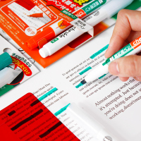 暗记笔套装遮字板背书背诵单词记忆学习利器神器学生用彩色记号笔荧光标记笔划重点笔抖音同款可擦复习笔