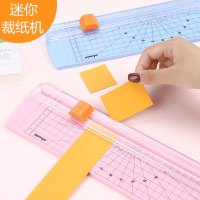 多角度裁纸刀切纸机手动裁刀小型切刀机照片裁剪器小切割机闸刀切边机家用小铡刀割纸机虚线刀剪卡纸的标尺度