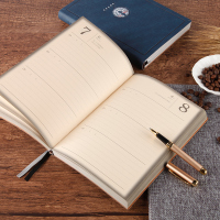 五年三年加厚日记本 复古创意手账本日程本计划本精装本一天一问记事本文具笔记本子