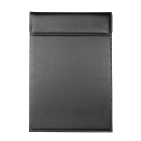 A4写字板垫板文件夹板皮革会议记录夹签字夹黑色合同夹酒店便签夹