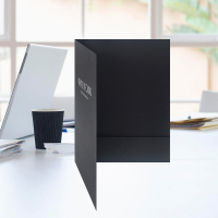 A4封套合同文件文件夹客户档案文件夹定制明信片保险美容院公司封套邀请函说明书卡片封套烫金LOGO订做文件夹