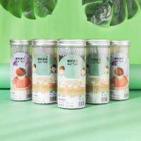 学吖笔芯一百只100支桶装0.5黑色全针管中性蓝黑碳素红色子