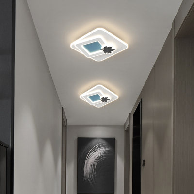 辛羽轻奢现代简约客厅吸顶灯北欧创意LED灯具2022年新款家用卧室吸顶灯