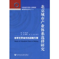 北京城市产业体系选择研究经济书籍