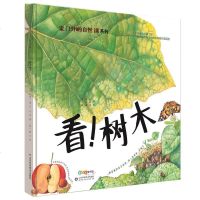 家外的自然课系列看!树木3-6-9岁幼少儿童全彩插图漫画百科普大全四季自然动植物绘本小百科