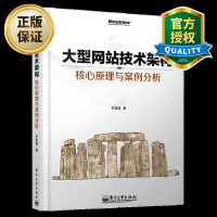 大型网站技术架构核心原理与案例分析网站建设理论书籍网站设计制作教程计算机网站技术类书网站架构