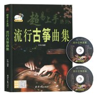 流行古筝曲集(CD2张)乐海音乐理论知识古乐器学习古筝入书新手入学习古筝器乐