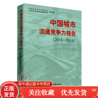 中国城市流通竞争力报告2018—2019物流流通竞争力人均密度中国经济出版社
