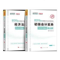 套装2本梦想成真2019年度全国会计专业技术资格考试:经济法基础+初级会计实务(同步机考题库一本通)