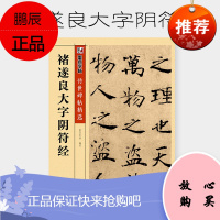 褚遂良大字阴符经传世碑帖第二辑阴符经褚遂良楷书原碑帖附简体旁注初学者毛笔楷书临摹范本褚遂良字帖