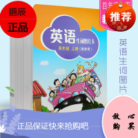 正版英语生词图片卡 四年级上册 (教师用) 上海教育出版社 牛津英语生词单词图片卡