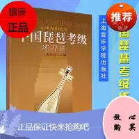 正版中国琵琶考级练习曲 琵琶初级曲目空弦过弦换把扫佛基础技巧教材书 上海音乐学院出版社 琵琶考核基础