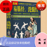 图解易筋经、洗髓经 易筋经中医养生 达摩古法与少林功夫武术书籍图书 气功 内功 书籍