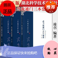 3本装 武当流通门点穴秘谱+武当流通门技法阐秘+武当流通门武功阐秘 武术武功体育健身男女健身防身术