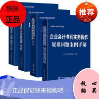 2020年版企业会计准则实务操作疑难问题案例详解 财政部企业会计准则培训书籍 企业会计准则 会计实