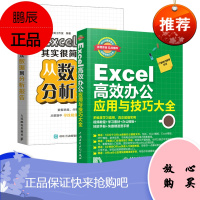 Excel书 Excel高效办公应用与技巧大全 职场办公Office办公软件用书 office教程