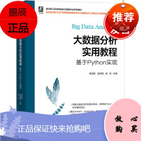 正版书籍 大数据分析实用教程 基于Python实现大数据分析实用教程 基于Python实现 高等院