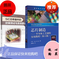 [全2册]芯片制造 半导体工艺制程实用教程(第六版)+SiC功率器件的封装测试与系统集成籍半导体集