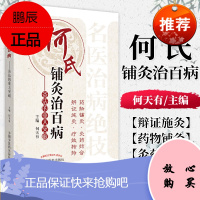 正版 何氏铺灸治百病——灸法的重大突破 中医书籍 参考提升辅导 中国中医药出版社 978751